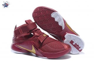 Meilleures Nike Lebron Soldier IX 9 Rouge Or