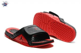 Meilleures Air Jordan 12 Claquette Noir Rouge