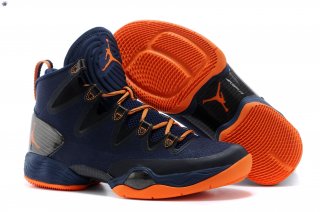 Meilleures Air Jordan 28 Bleu Orange