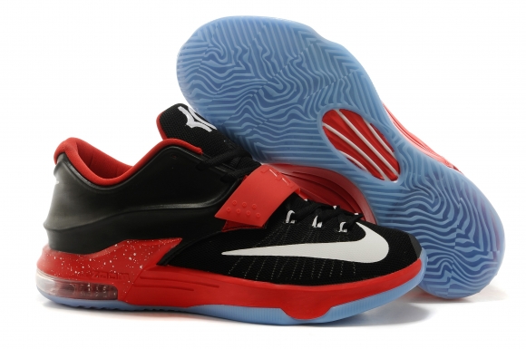 Meilleures Nike KD 7 Rouge Noir Bleu
