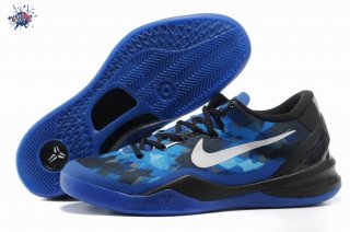 Meilleures Nike Zoom Kobe 8 Bleu Noir