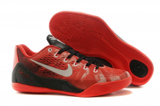 Meilleures Nike Zoom Kobe 9 Elite Rouge Gris Noir