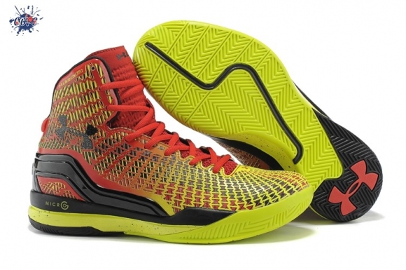Meilleures Under Armour Curry 2 Rouge Vert